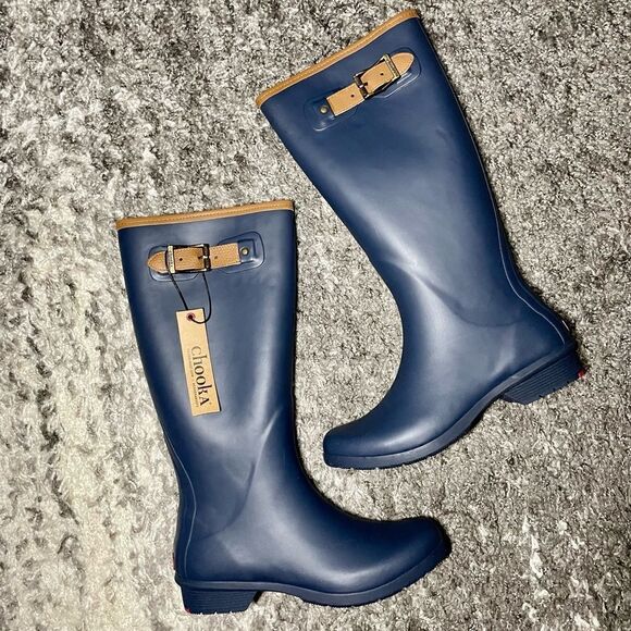 NIB Chooka City Solid Rain Boots - Picture 2 of 8
